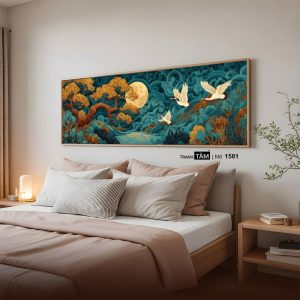 Tranh treo đầu giường | Mã tranh 1581 | Tranh TÂM - Ảnh 6