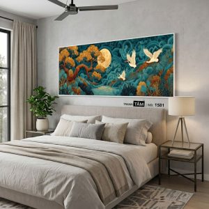 Tranh treo đầu giường | Mã tranh 1581 | Tranh TÂM - Ảnh 5