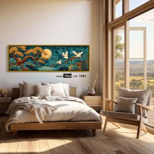 Tranh treo đầu giường | Mã tranh 1581 | Tranh TÂM - Ảnh 3
