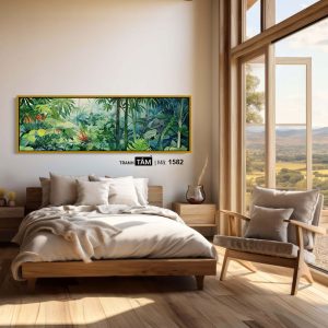 Tranh treo đầu giường | Mã tranh 1582 | Tranh TÂM - Ảnh 4