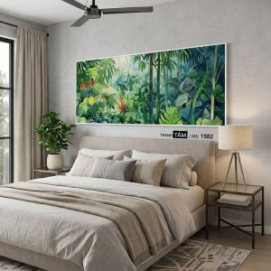 Tranh treo đầu giường | Mã tranh 1582 | Tranh TÂM - Ảnh 3