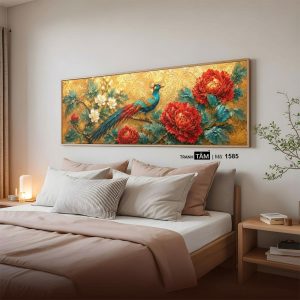 Tranh treo đầu giường | Mã tranh 1585 | Tranh TÂM - Ảnh 5