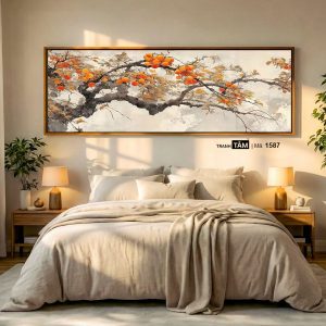 Tranh treo đầu giường | Mã tranh 1587 | Tranh TÂM - Ảnh 6