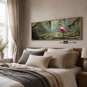 Tranh treo đầu giường | Mã tranh 1591 | Tranh TÂM - Ảnh 6