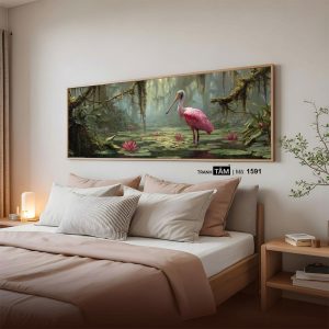 Tranh treo đầu giường | Mã tranh 1591 | Tranh TÂM - Ảnh 5