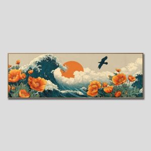 Tranh treo đầu giường | Mã tranh 1595 | Tranh TÂM