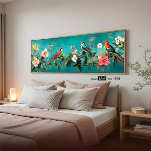 Tranh treo đầu giường | Mã tranh 1596 | Tranh TÂM - Ảnh 4
