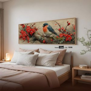 Tranh treo đầu giường | Mã tranh 1606 | Tranh TÂM - Ảnh 5