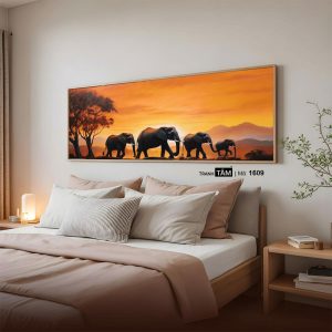 Tranh treo đầu giường | Mã tranh 1609 | Tranh TÂM - Ảnh 5
