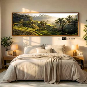 Alternative view of Tranh treo đầu giường | Mã tranh 1619 | Tranh TÂM