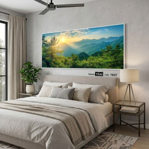 Alternative view of Tranh treo đầu giường | Mã tranh 1637 | Tranh TÂM