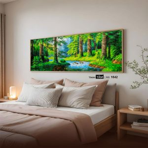 Tranh treo đầu giường | Mã tranh 1642 | Tranh TÂM - Ảnh 4