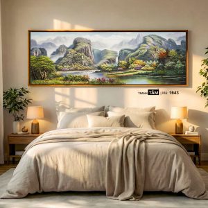 Tranh treo đầu giường | Mã tranh 1643 | Tranh TÂM - Ảnh 6