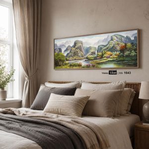 Tranh treo đầu giường | Mã tranh 1643 | Tranh TÂM - Ảnh 5