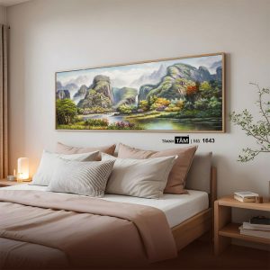 Tranh treo đầu giường | Mã tranh 1643 | Tranh TÂM - Ảnh 4