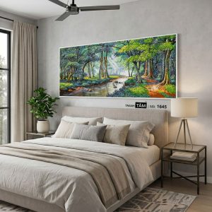 Tranh treo đầu giường | Mã tranh 1645 | Tranh TÂM - Ảnh 3