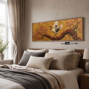 Tranh treo đầu giường | Mã tranh 1651 | Tranh TÂM - Ảnh 5