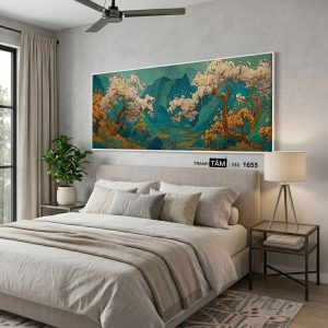 Alternative view of Tranh treo đầu giường | Mã tranh 1655 | Tranh TÂM